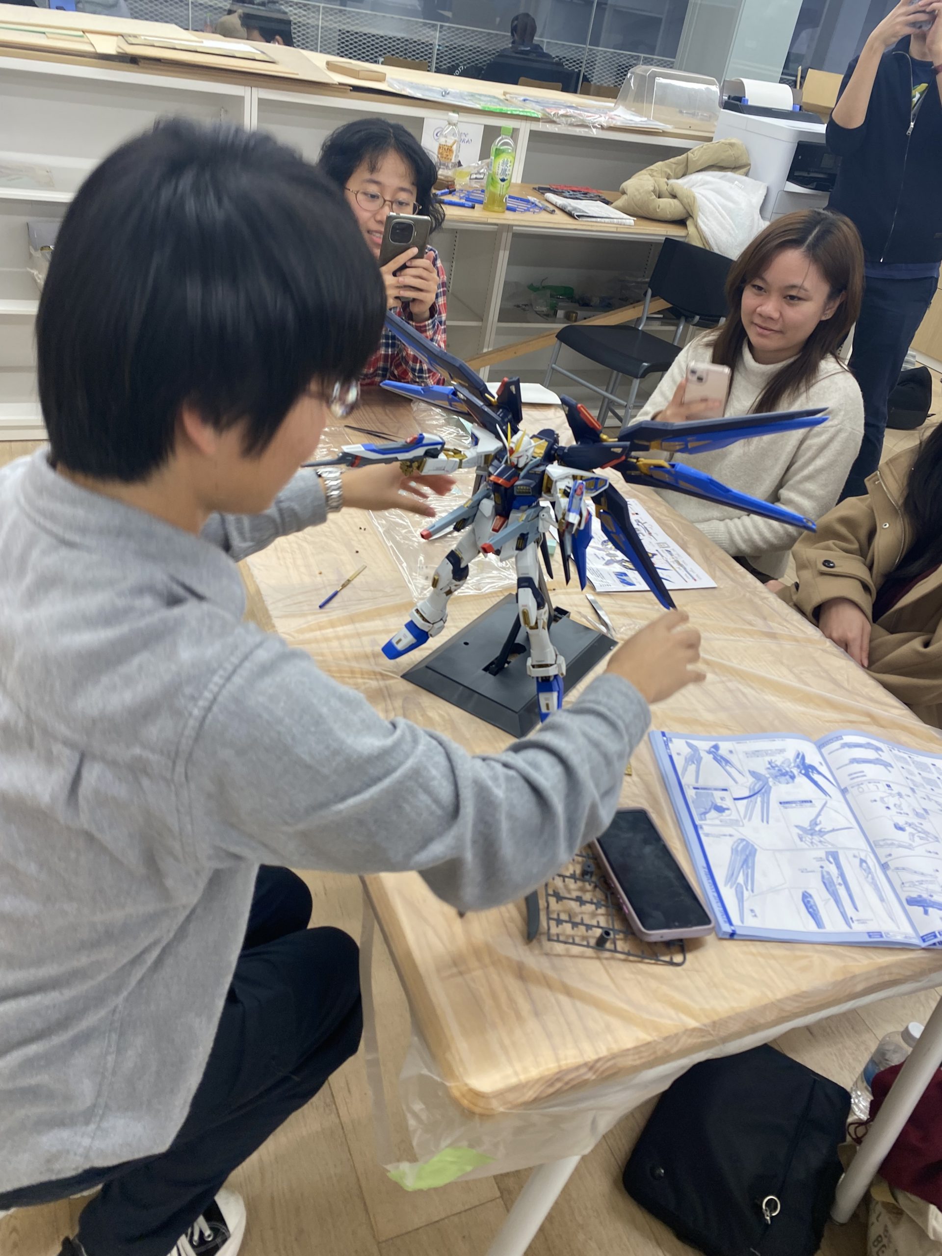 イベント開催報告|「GUNPLAみんなで組み立てよう!」